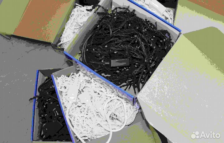 Гирлянда бахрома 25 метров