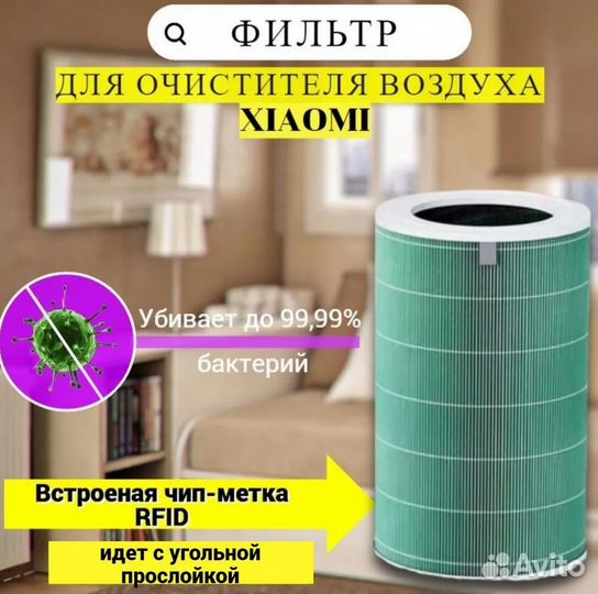 Фильтр для очистителя воздуха Xiaomi 4 Pro M15R-FL