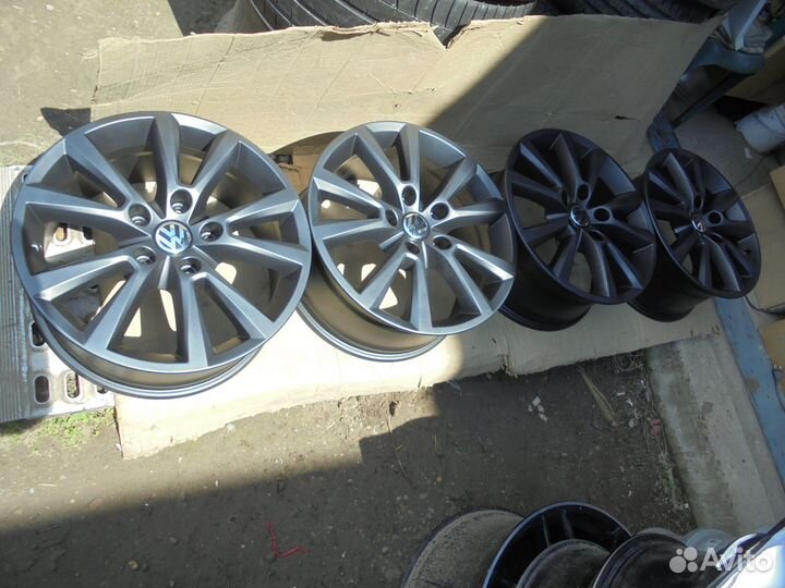 Оригинальные диски Vw Touareg Karakum 8J R18 ET53