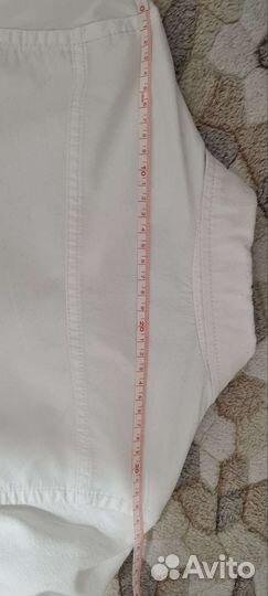 Рубашка белая, хлопок, 140 р-р