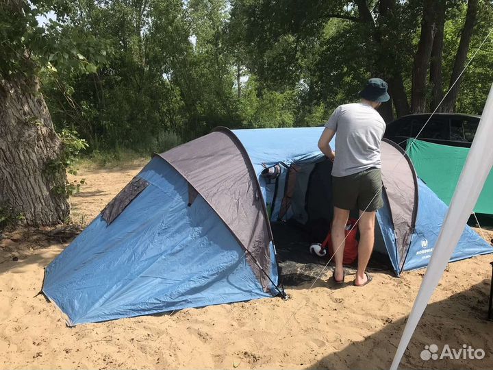 Палатка туристическая 4 местная Nordway
