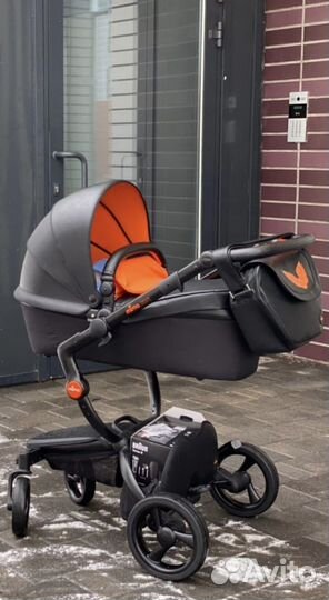 Коляска 2 в 1 mima xari limited rebel