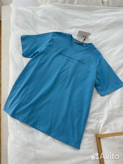 Alexander wang футболка оверсайз (хит 2024)