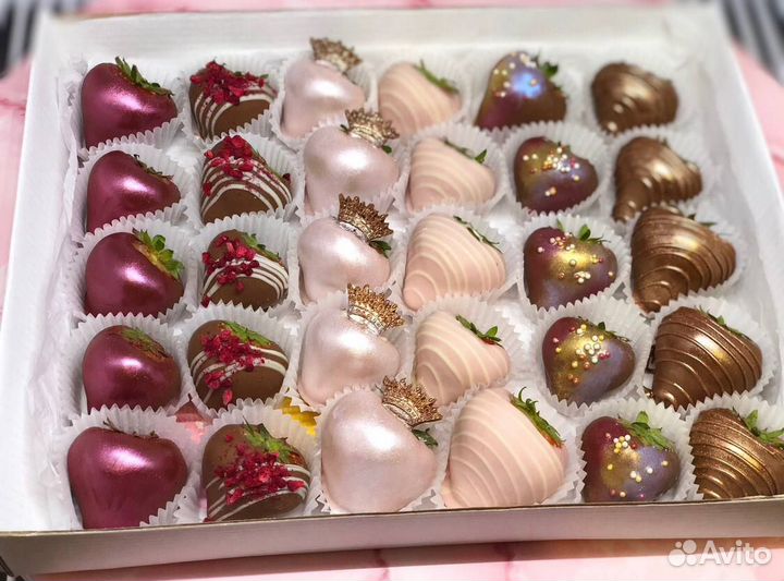 Клубника в шоколаде бокс mercedes