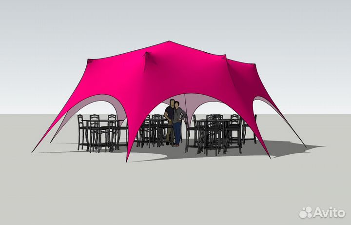 Шатер Тент Звезда-10