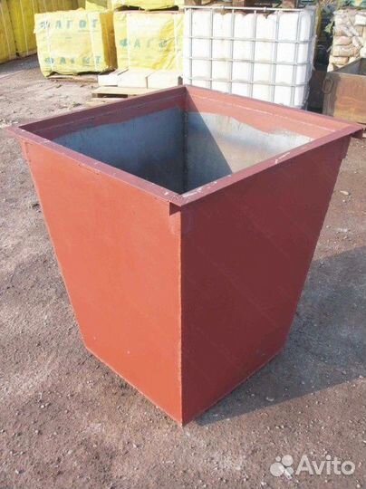 Мусорный контейнер уличный 0,75м3 Арт-6103