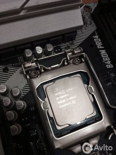 Комплект Intel core i5 10400f и Asrock B460M Pro4
