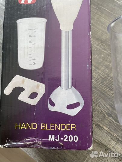 Блендер погружной новый