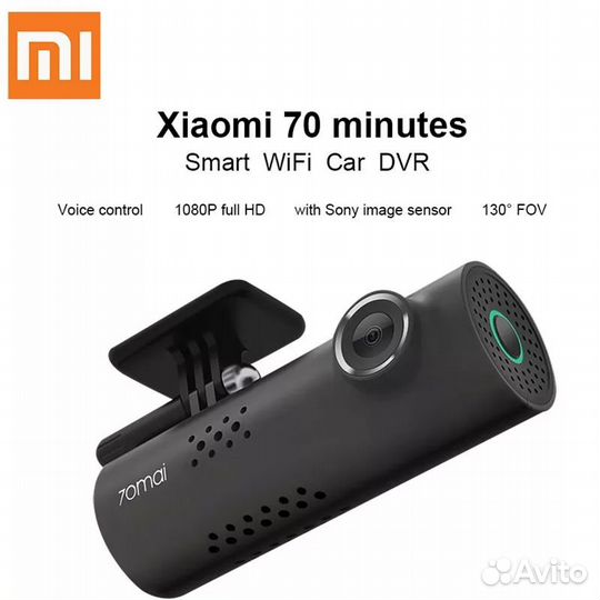 Новый регистратор Xiaomi 70 Mai 1S русский язык