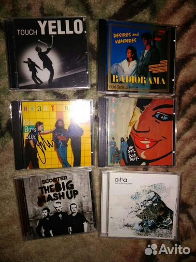 Лицензионные CD с буклетами и разные диски