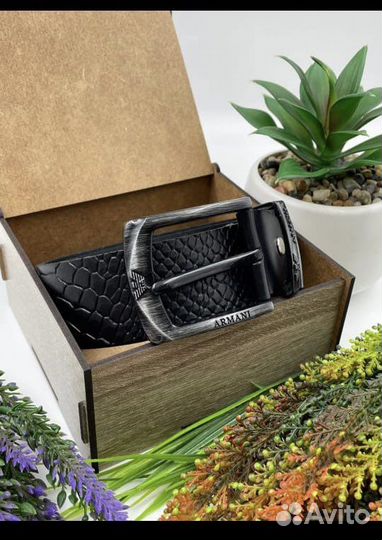 Мужские кожанные ремни