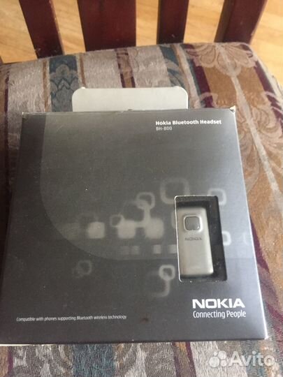 Bluetooth гарнитура nokia BH-800 комплект