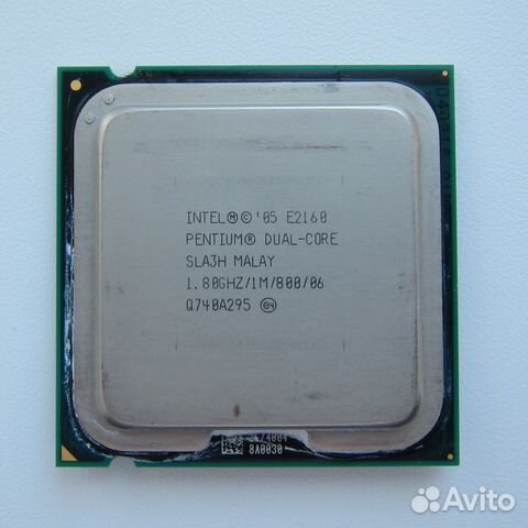 Intel Pentium 4 DualCore E2160 (1.80 GHz)