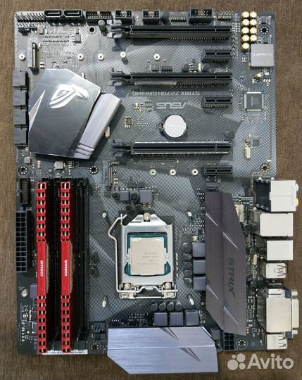 Материнская плата asus strix Z270H gaming