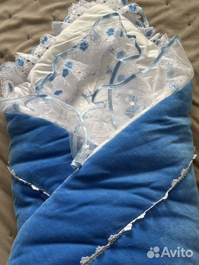 Конверт на выписку для мальчика весна