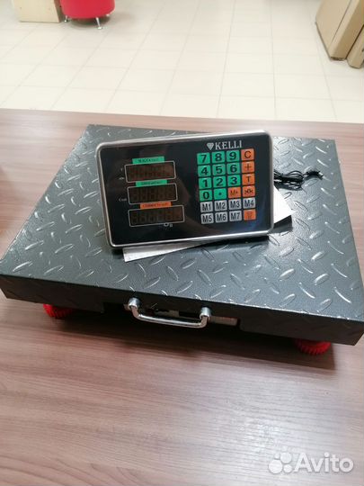 Весы 300кг напольные электронные