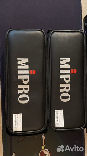 Радиосистема mipro и два радио микрофона к ней