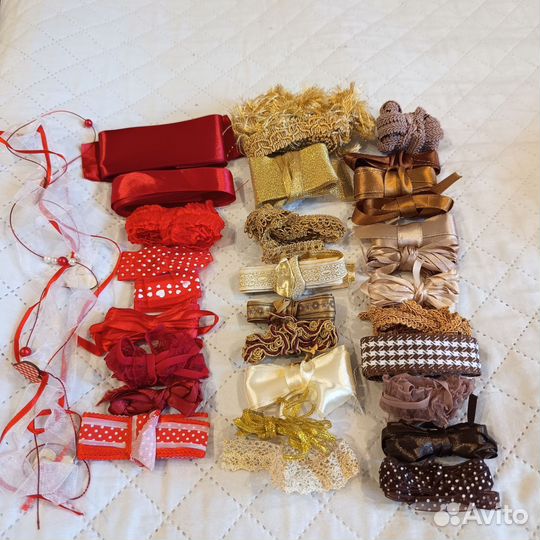 Ленты для рукоделия, тесьма, винтаж, дети, хлопок