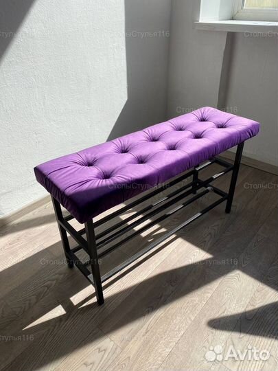 Обувница в Стиле Лофт велюр