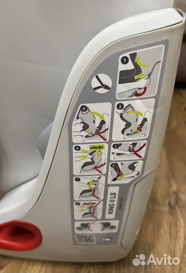 Автокресло britax romer king 2 ls