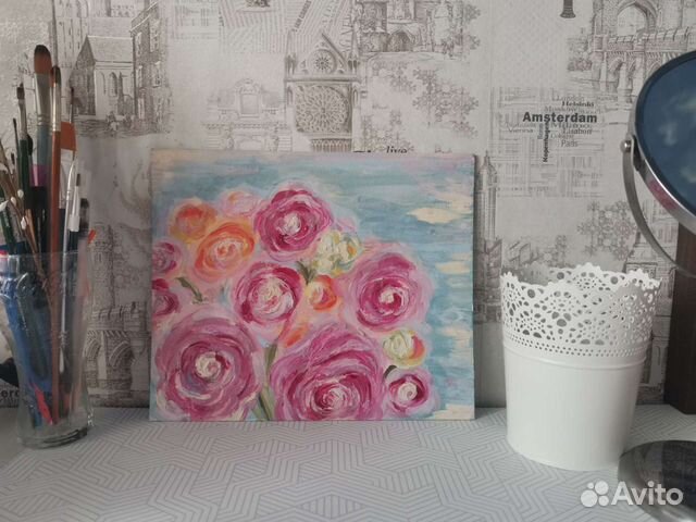 Картина акрилом