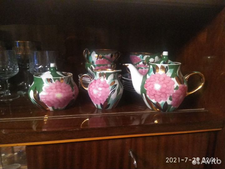 Чайный сервиз Дулево-1985