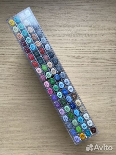 Набор маркеров copic sketch B (72 шт) б/у