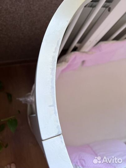 Кроватка SooHooKids из бука+матрас+бортики