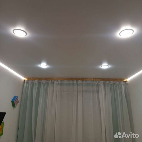 Натяжные потолки