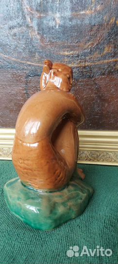 Купальщица в купальнике Гжель СССР