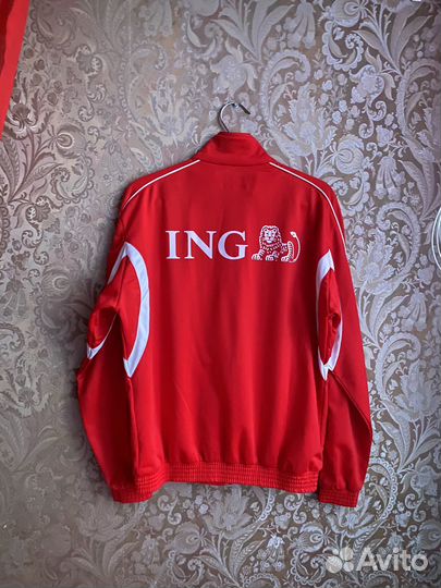 Спортивная кофта macron 44 красный