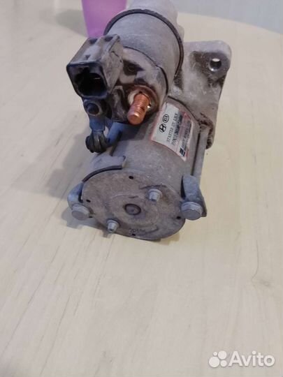 Стартер на hyundai solaris, kia