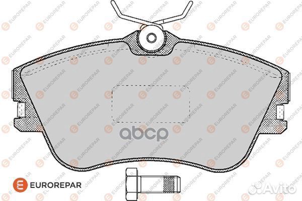 Колодки тормозные Volkswagen T4 2.0/1.9D/2.4D 1