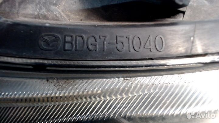 Фара (передняя) Mazda 3 (BL), 2009