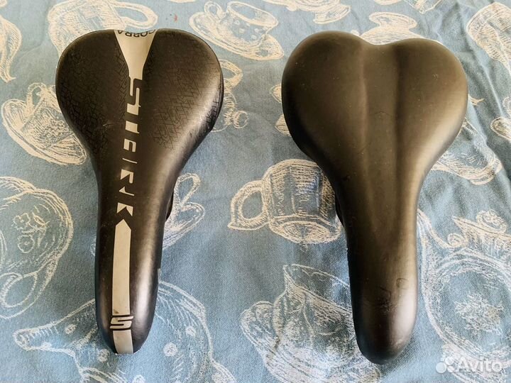 Седло велосипедное stark и durban