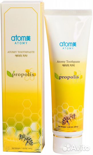Зубная паста Атоми большая