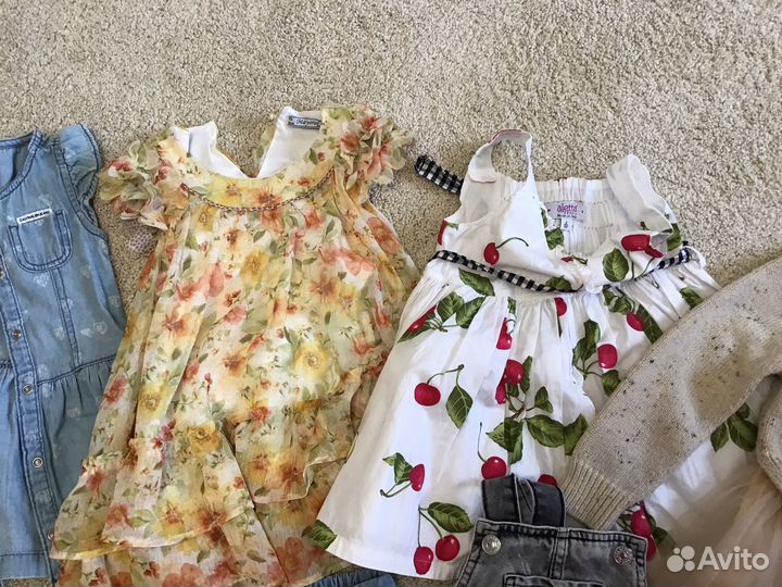 Пакет вещей на девочку ростом 86—92