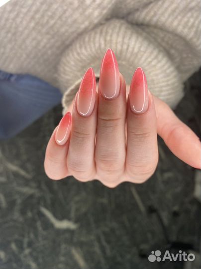 Стажер -Маникюр -гель лак укрепление 600