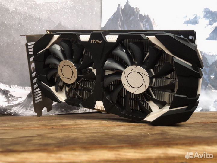 Игровая видеокарта MSI GeForce GTX 1050 Ti 4GT OC