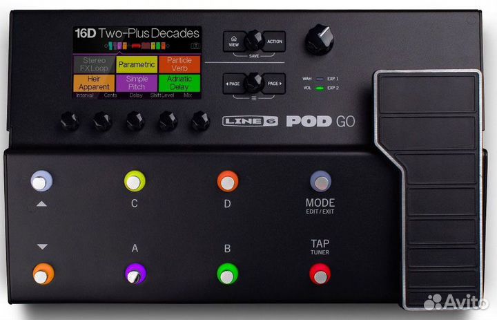 Гитарный процессор эффектов Line 6 POD Go