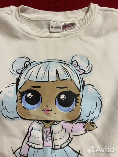 Толстовка для девочки 116 122