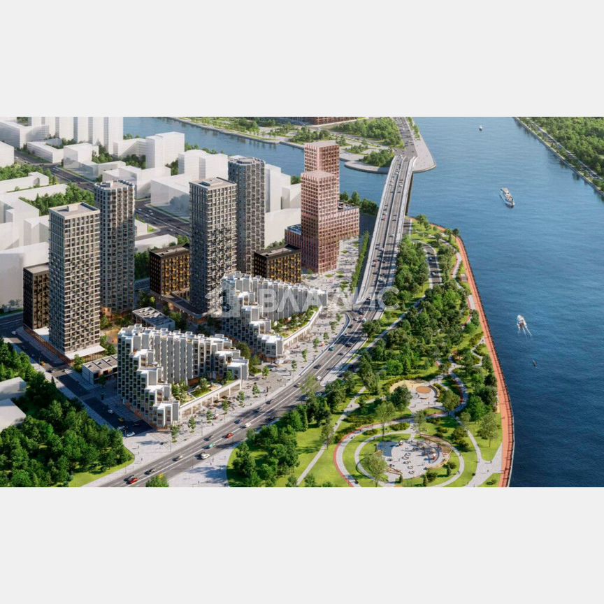 2-к. квартира, 67,8 м², 6/25 эт.