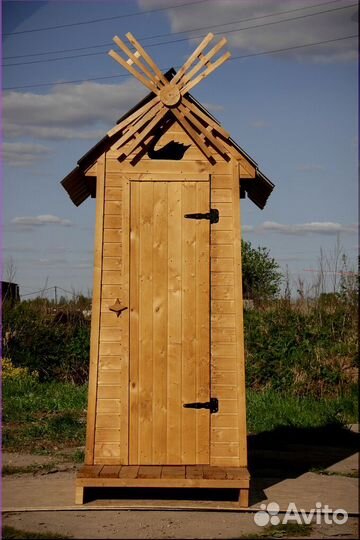 Дачный туалет с установкой SOX558