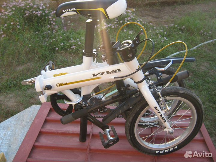 Велосипед viva FD A8 алюминиевый складной (новый)
