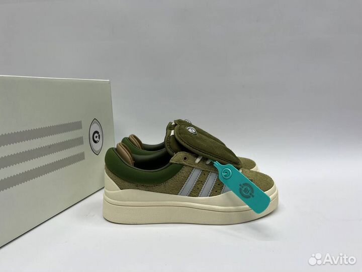 Кроссовки Adidas Campus x Bad Bunny Green