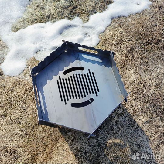 Печь под казан разборная