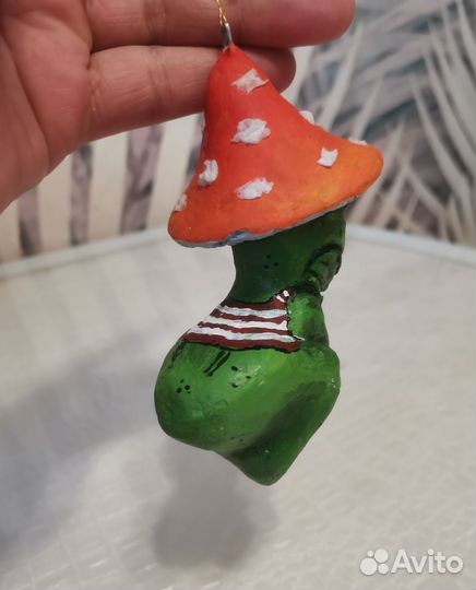 Елочные игрушки из папье- маше