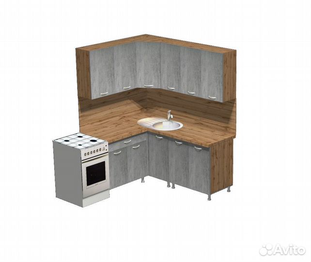 Кухня угловая