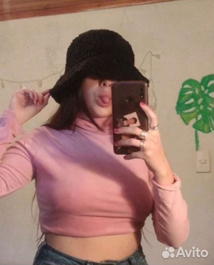 Шляпа зимняя шапка панамка новая женская