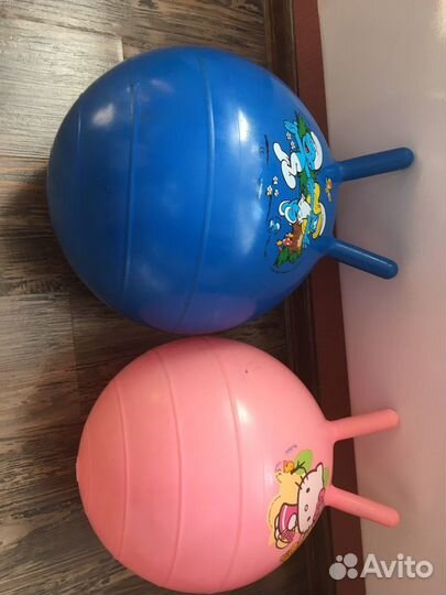 Мячи попрыгунчики 2 шт